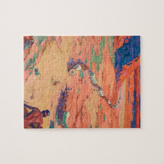 Puzzle Scouter les intrus par Maynard Dixon (Horizontal)