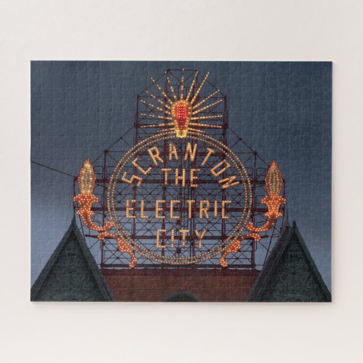 Puzzle Scranton, la ville électrique (Horizontal)