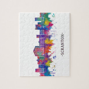 Puzzle Scranton Pennsylvania Skyline