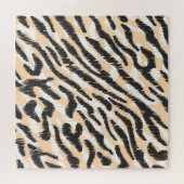 Puzzle Scribble Zebra Leopard : Fourrure Vintage (Horizontal)