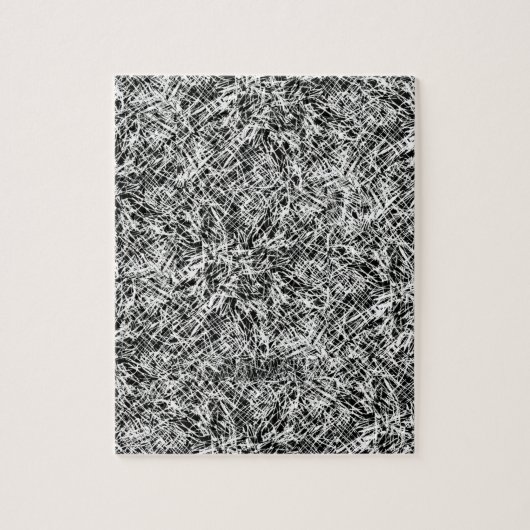 Puzzle Scribbles Noir Et Blanc (Vertical)