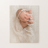 Puzzle Script élégant Ajouter votre propre photo (Vertical)