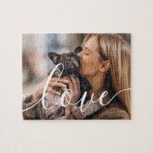 Puzzle Script élégant de la photo d'animal de compagnie m (Horizontal)