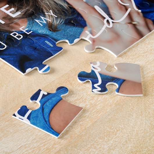 Puzzle Script simple Serez-vous ma photo de servante (Côté)