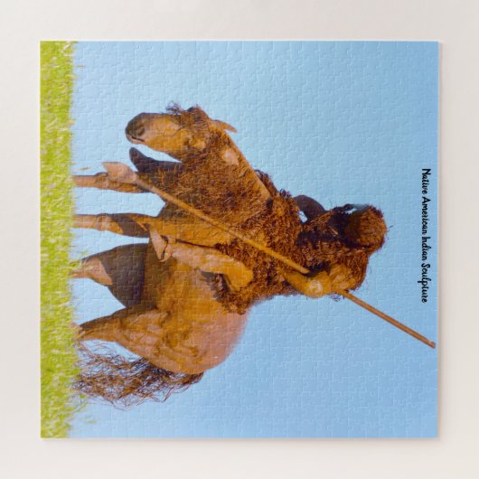 Puzzle Sculpture amérindienne (Horizontal)