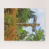 Puzzle Sculpture de bronze du Christ Victorieux Parc d'hi (Horizontal)