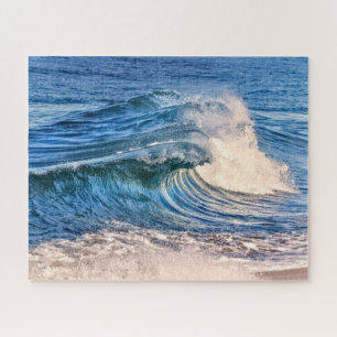 Puzzle Sculpture de l'eau potable des vagues océaniques a