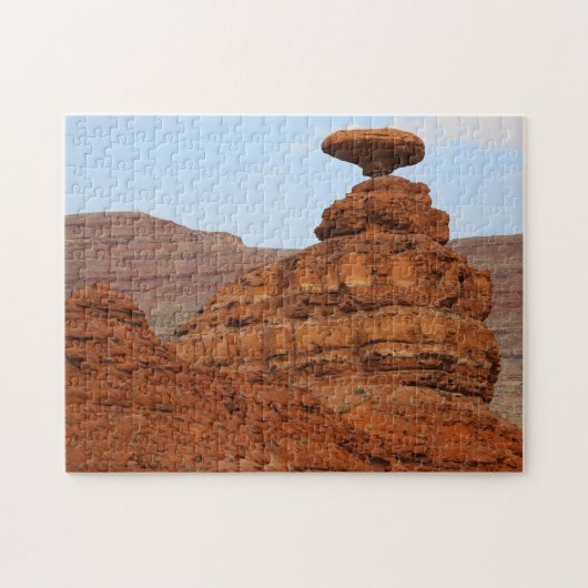 Puzzle Sculpture de montagne Casquette mexicaine Utah. (Horizontal)