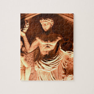 Puzzle Sculpture en haut-relief au Teatro Delgollado, Mex