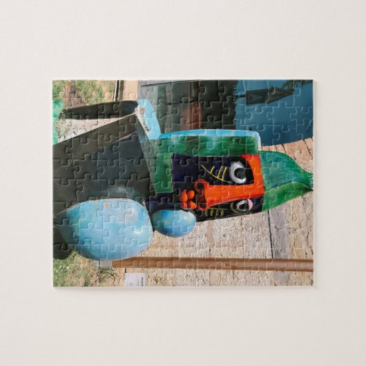 Puzzle Sculpture Moderne Grand Bouddha En Biot France (Horizontal)