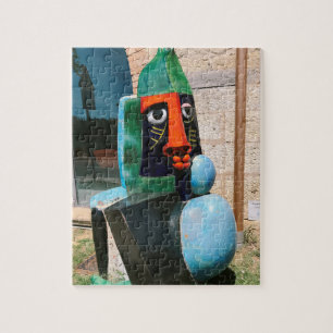 Puzzle Sculpture Moderne Grand Bouddha En Biot France