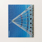 Puzzle Sculpture Tee Pee (Vertical)