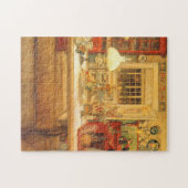 Puzzle Se Préparer Pour Un Jeu De Cartes Par Carl Larsson (Horizontal)