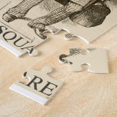 Puzzle Se réunir de maçons (Côté)