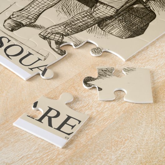 Puzzle Se réunir de maçons (Côté)