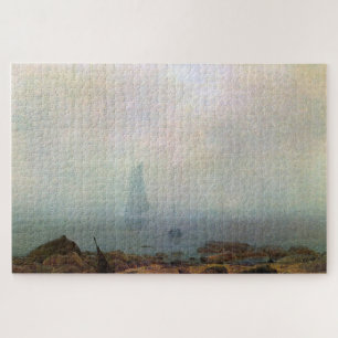 Puzzle Sea Beach in the Fog - Caspar David Friedrich