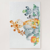 Puzzle Sea Green Watercolor Cute (Vertical)