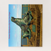 Puzzle Sea Lion Cave Oregon.voeux de Noël (Vertical)