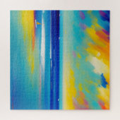 Puzzle Sea Scape 10 "Coincé sur le sable". (Horizontal)