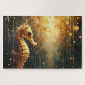 Puzzle seahorse art (Horizontal)