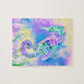 Puzzle Seahorse - Une merveilleuse vie sous-marine - Dess (Horizontal)