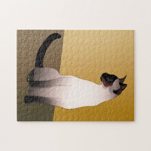 Puzzle Seal Point Chat de Siamese (Horizontal)