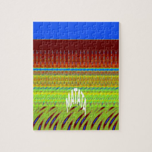 Puzzle Seamless Have a Nice (Vertical)