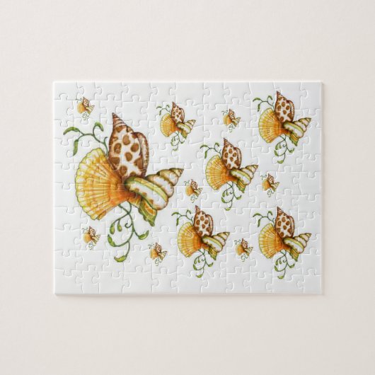 Puzzle Seashell (Horizontal)