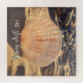 Puzzle Seashell Beach Photo Manger Sleep Beach Côte (Horizontal)