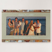 Puzzle Seashell Beach Vacances Famille Photo (Horizontal)