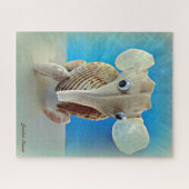 Puzzle Seashell Elephant Craft Animal Sanibel Island FL (Horizontal)