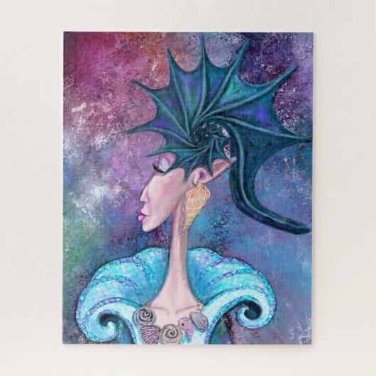 Puzzle Seashell Lady - Peinture (Vertical)