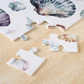 Puzzle Seashell Ocean Beach Sea Shell Design 358 (Côté)