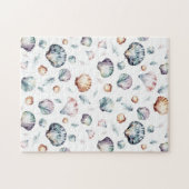Puzzle Seashell Ocean Beach Sea Shell Design 358 (Horizontal)