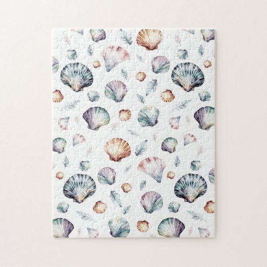 Puzzle Seashell Ocean Beach Sea Shell Design 358 (Vertical)