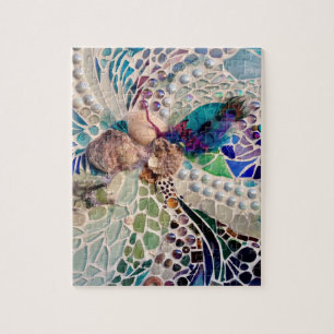 Puzzle Seashells Beach Motif Mosaic