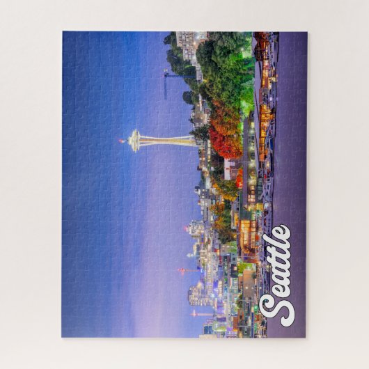Puzzle Seattle, Washington, États-Unis (Vertical)