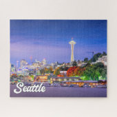 Puzzle Seattle, Washington, États-Unis (Horizontal)