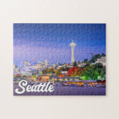 Puzzle Seattle, Washington, États-Unis (Horizontal)