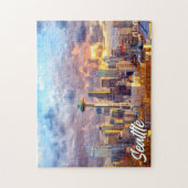 Puzzle Seattle, Washington, États-Unis (Vertical)