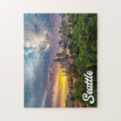 Puzzle Seattle, Washington, États-Unis (Vertical)