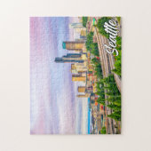 Puzzle Seattle, Washington, États-Unis (Vertical)