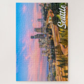 Puzzle Seattle, Washington, États-Unis (Vertical)