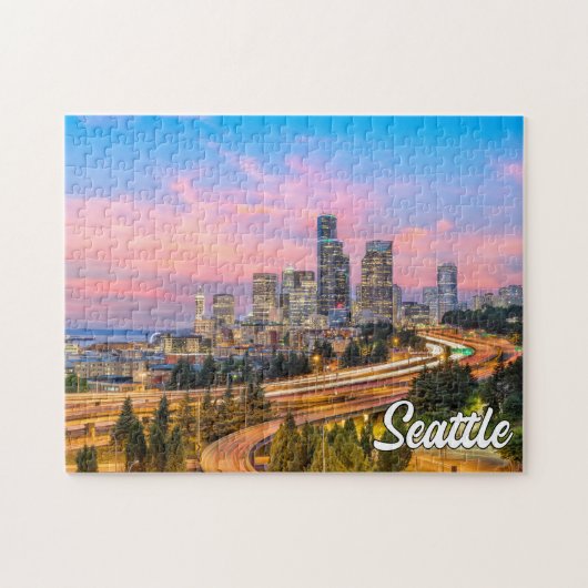 Puzzle Seattle, Washington, États-Unis (Horizontal)