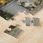 Puzzle seaux, chaussures et fleurs, Zaanse Schans, (Côté)