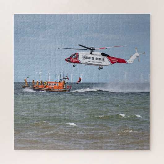 Puzzle Secourt maritime de Rhyl Air (Horizontal)