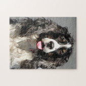 Puzzle secouru Springer Spaniel Dog Jigsaw Puzzle (Horizontal)
