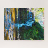 Puzzle Secret Falls North Carolina.voeux de Noël (Horizontal)