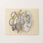 Puzzle Secrétaire à la retraite (Horizontal)