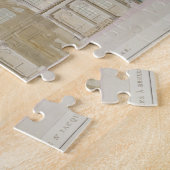 Puzzle Section transversale de l'église de St Jacques, (Côté)